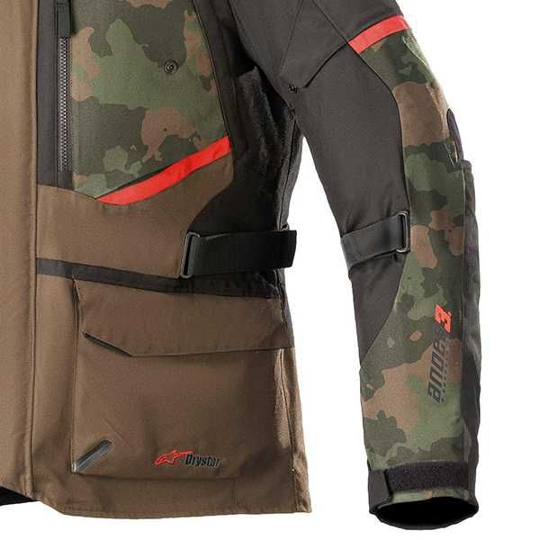 Alpinestars Andes v3 Drystar камуфлажно мото яке турист чопър текстил