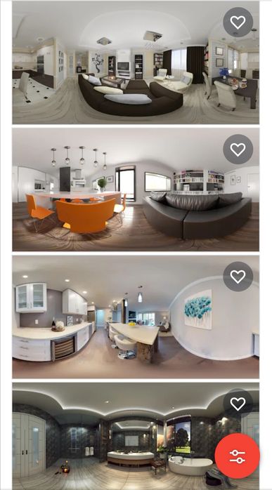 360 градуса заснемане, виртуални 3D турове на недвижими имоти