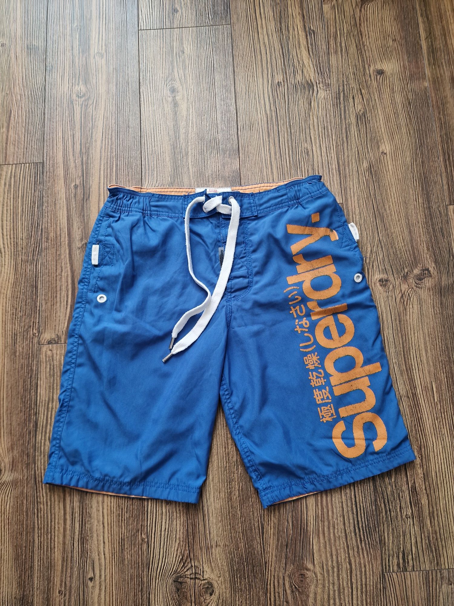 Страхотни мъжки къси шорти , бански SUPERDRY  размер M