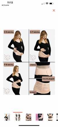 Бандаж во время беременности и послеродовой