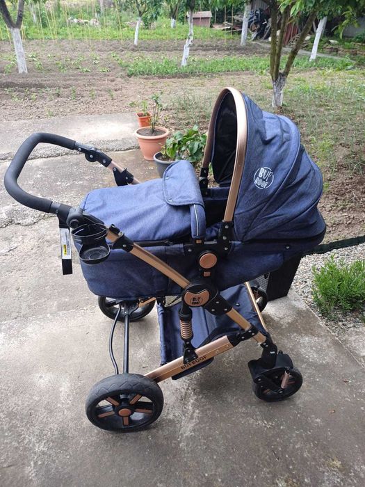Carucior 2 in 1 reversibil X-2 0-36 luni Buf Boof