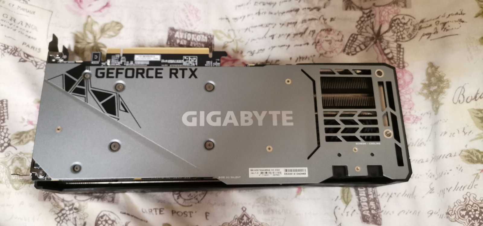 Gigabyt  RTX 3070 GAMING OC Rev. 2.0