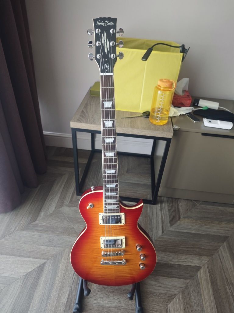 Сочный Harley benton SC-Custom II в отличном состоянии (аналог Eclipse