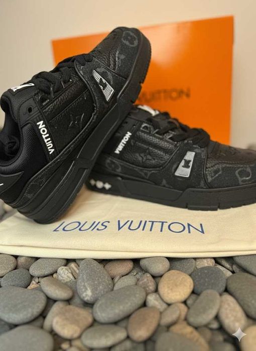 LV Trainers Negru - Louis Vuitton Full Box