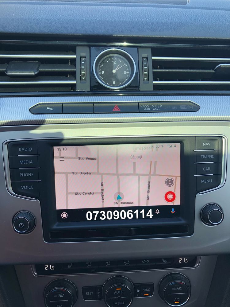 AUDI VW Apple CarPlay Android Auto Waze A4 A5 A6 A7 A8 Q7 Passat Harti