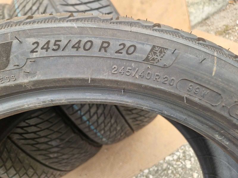 4 Michelin R20 245/40 Anvelope de iarnă DOT2824