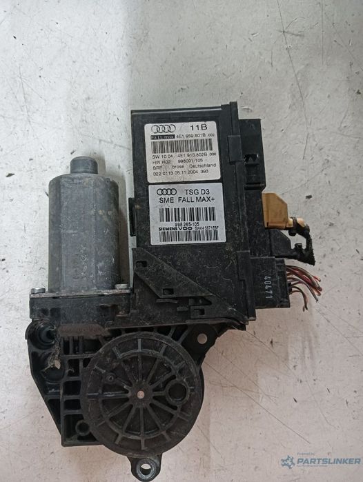 Motoras macara geam stanga fata AUDI A8 II (4E2, 4E8) [ 2002 - 2010 ] OEM 4e1959801b