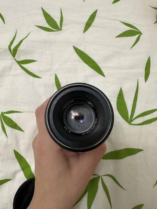Советский объектив для фотоаппарата Гелиос