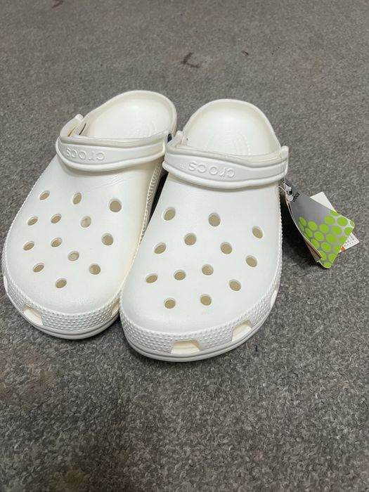 Crocs 44-45 размер, новые в белом цвете