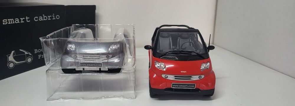 Machetă Smart fortwo 1/18 kyosho
