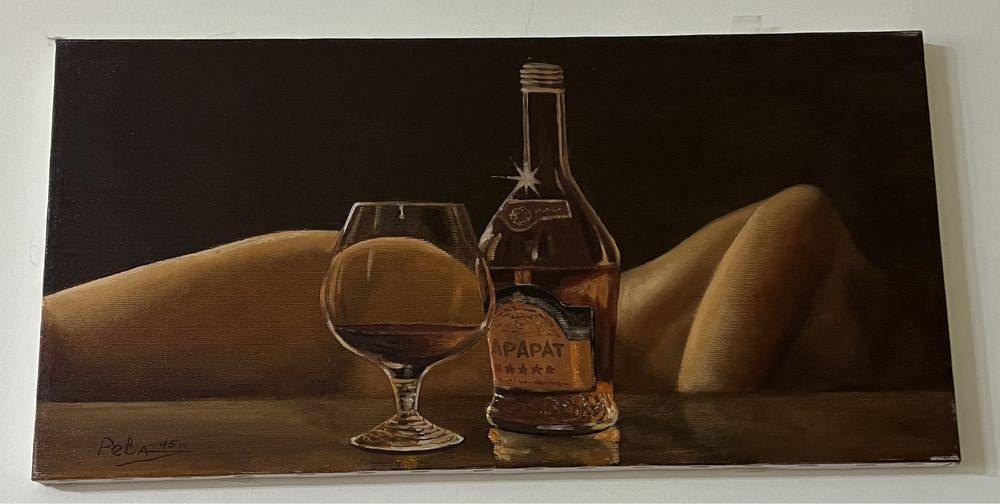 Холст и масло: Оригинальная картина ручной работы