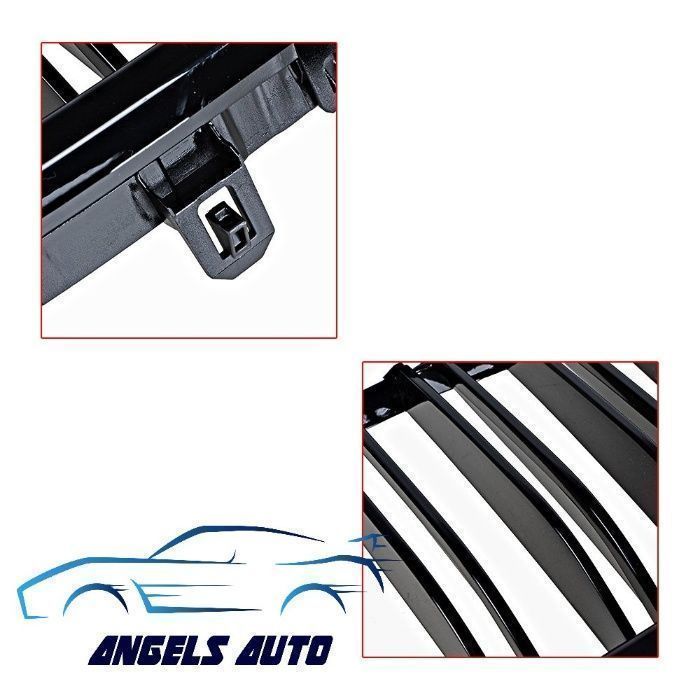 Grile BMW Seria 5 E60 (2003-2009) Negru Lucios M import Germania