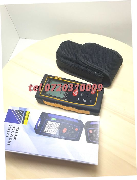 Telemetru Laser Profesional 40 M Precizie  2mm Protectie Ip54 p