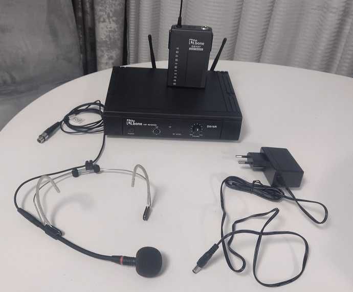 Microfon wireless tip headset pentru speakeri conferințe sau MC