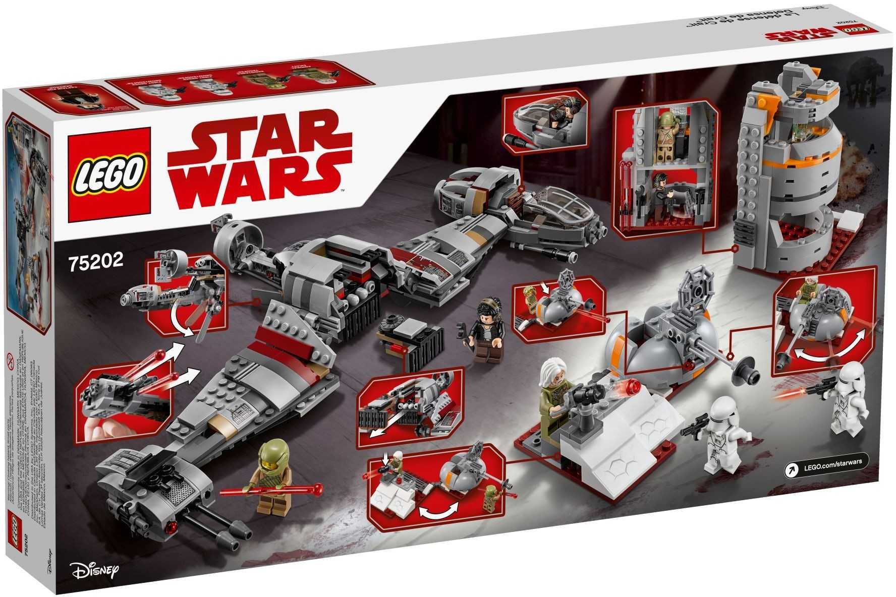 LEGO Star Wars 75202 - Defense of Crait - set colectie