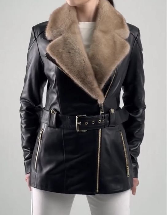 Дубленка из итальянской кожи