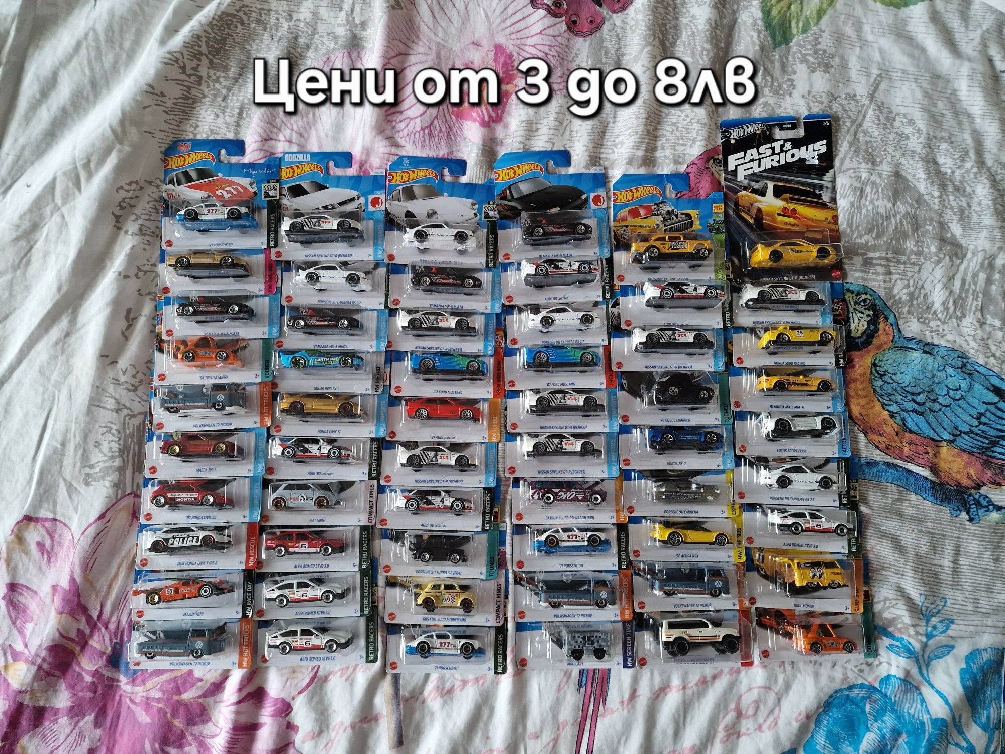 Hot Wheels и Matchbox колекционерски модели 2020-2024