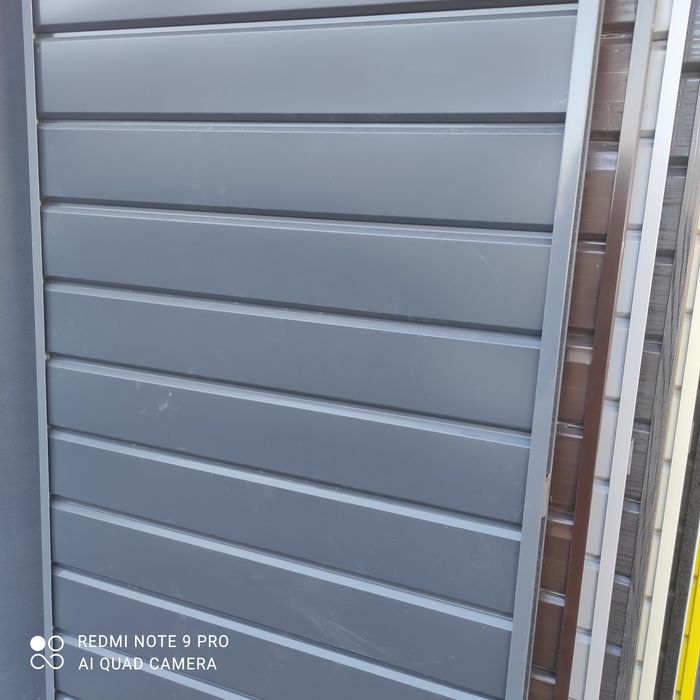 Сайдинг металлический и пластиковый всех  видов и расцветки