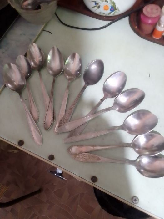 Ложки .вилки нержавеющей стали