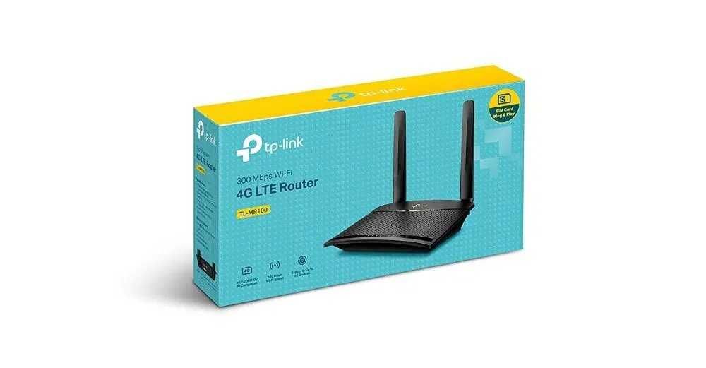 Новый TP-Link MR100 4G LTE симкарталик роутер