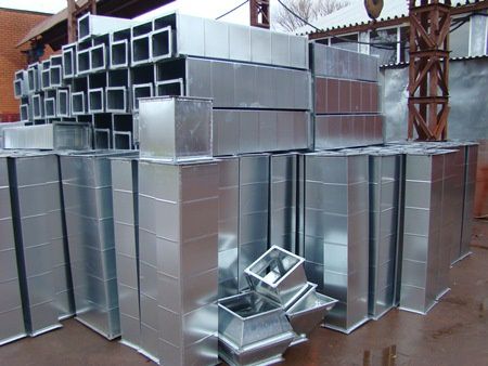 Вентиляция вытяжка приток  изготовление и монтаж