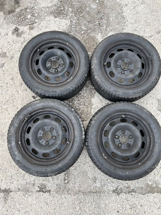 Jante BMW 16” cu cauciucuri de iarnă și senzori presiune roți