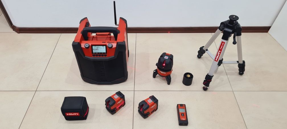 Hilti / Nuron - Laser rotopercutor filetanta flex cuie  radio