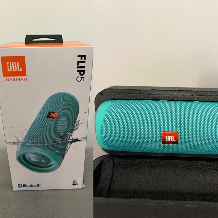 Портативная колонка JBL Flip 5 бирюзовый