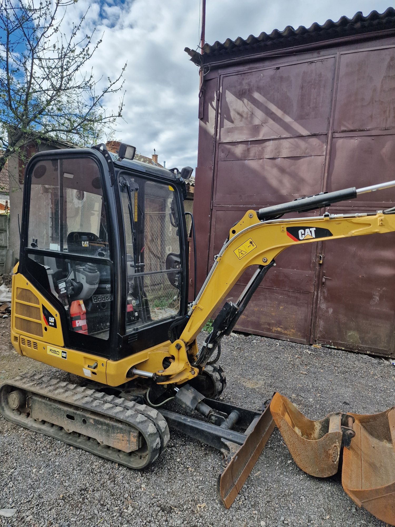 Miniexcavator CAT 301.7 D ,Yanmar JCB Kubota leasing avans 15%