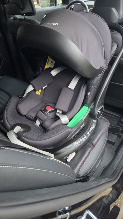 Scoica auto si baza isofix rotativa