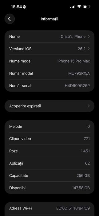 V/S Iphone 15 pro max 256gb natural titanium 88%