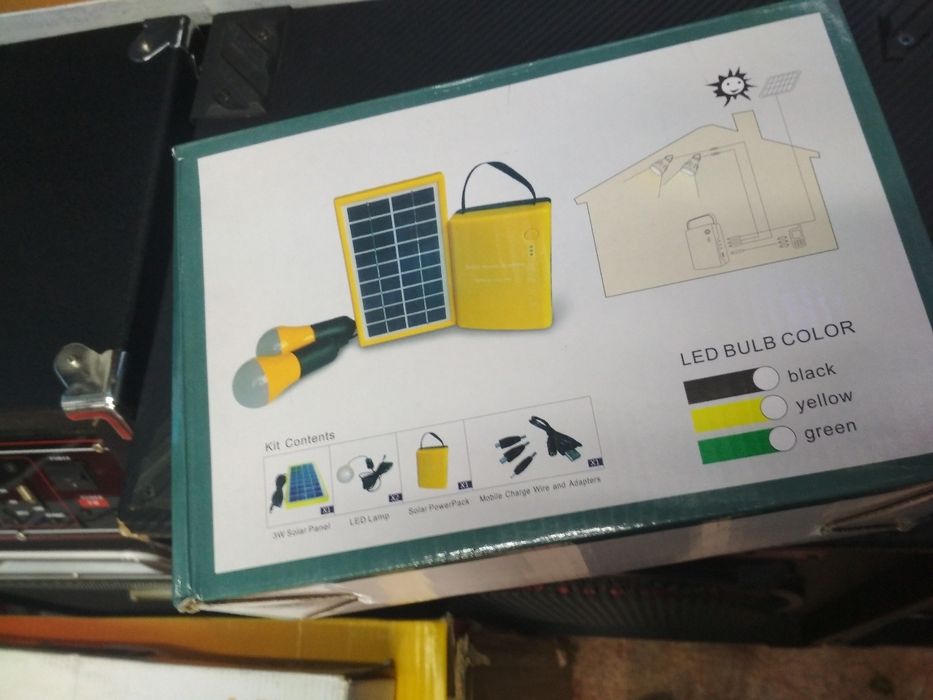 Солнечный энергии для рыбалка