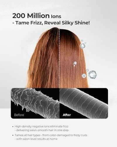 Нов Йонен сешоар 110000 RPM високоскоростен мотор 1500W 4 режима