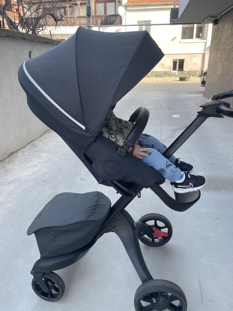 Бебешка Количка Stokke Xplory X Black Rich