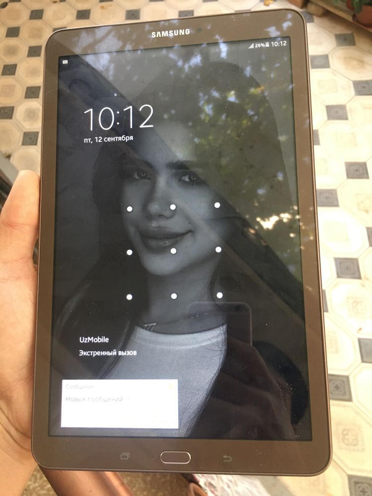 Samsung Galaxy Tab E7 holati ideal