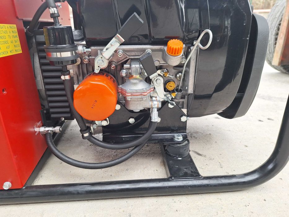 Генератор 10ква дизел 20к.с. НОВ Ruggerini 2-цил.