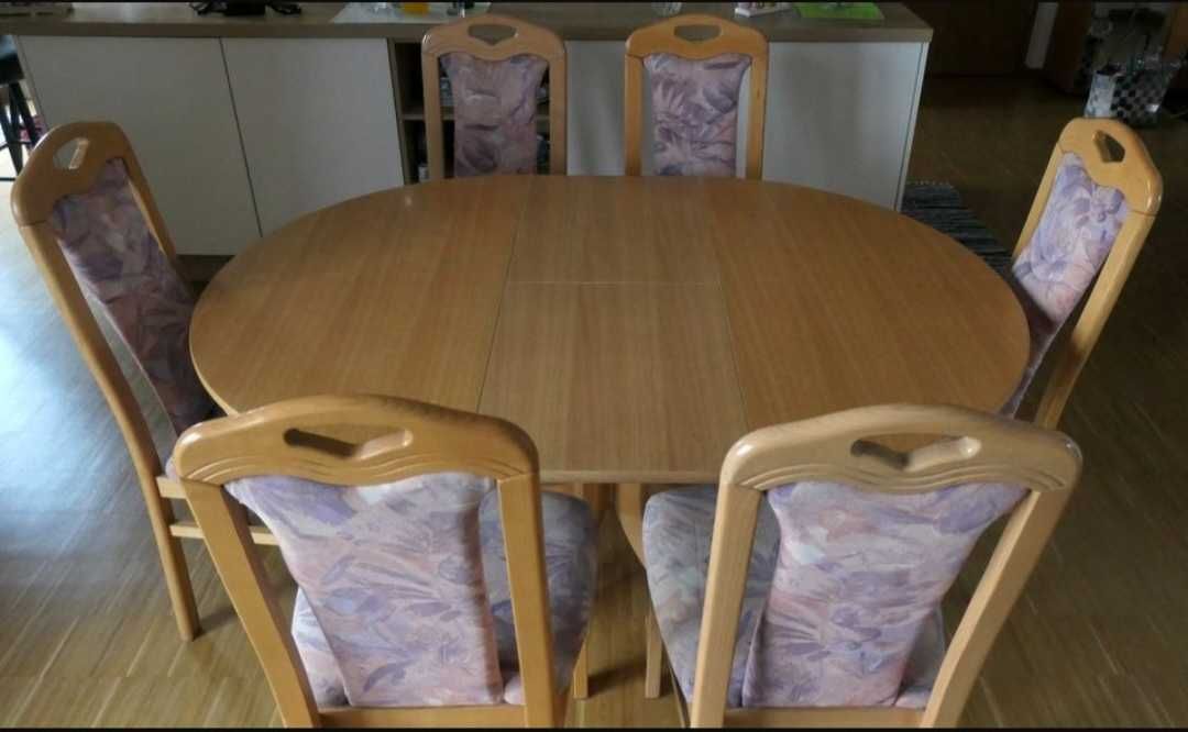Masa extensibilă , diferite modele de mese cu 4 si cu 6 scaune