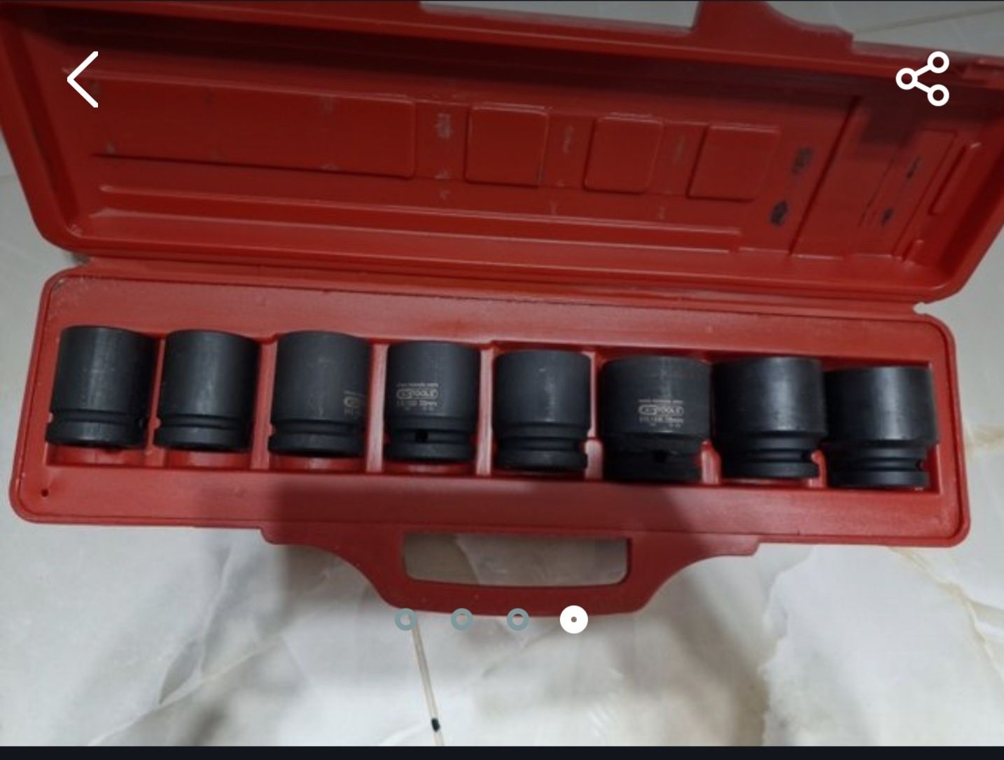 Trusa tubulare de impact ks tools 3/4"