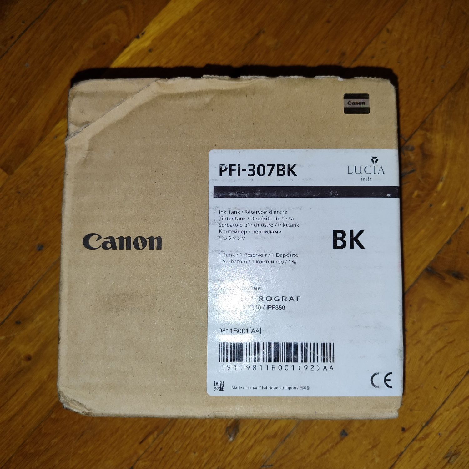 Toner Canon PFI 307 BK