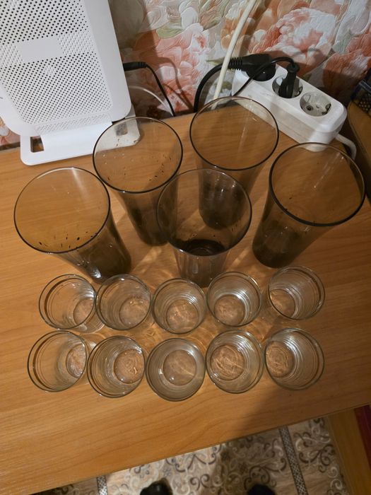 Продам бокалы и рюмки