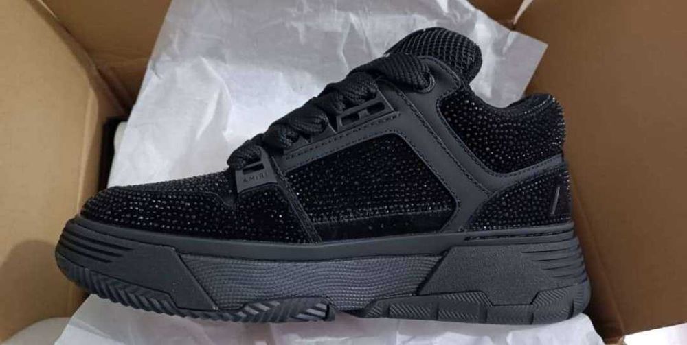 Amiri MA-1 Black Cu Cristale