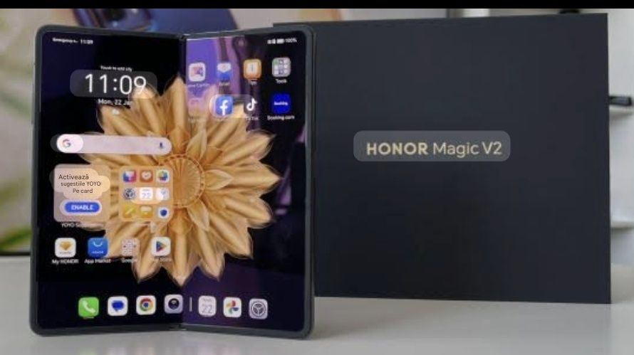 HONOR Magic V2 Black Leather