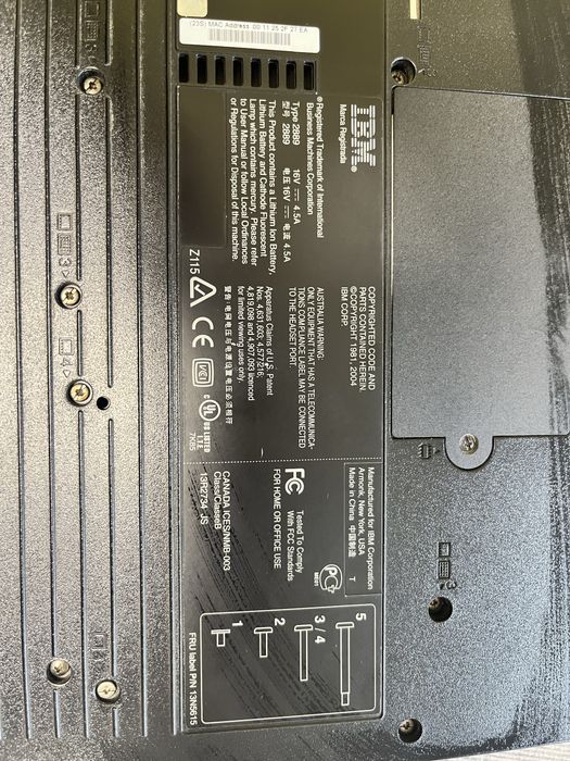 Лаптоп ThinkPad готов за работа