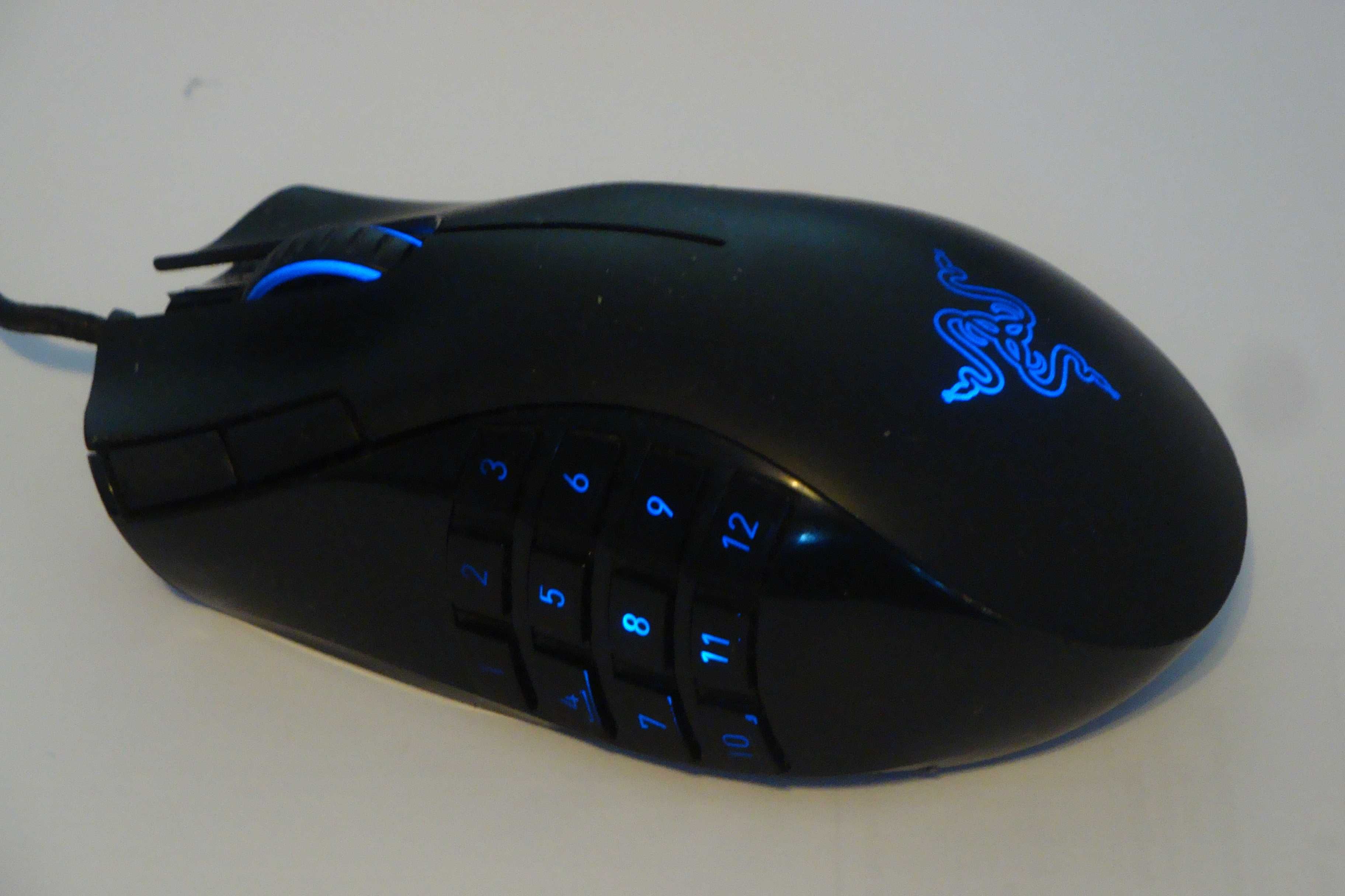 Mouse razer naga mmog gaming mouse usb transport gratuit