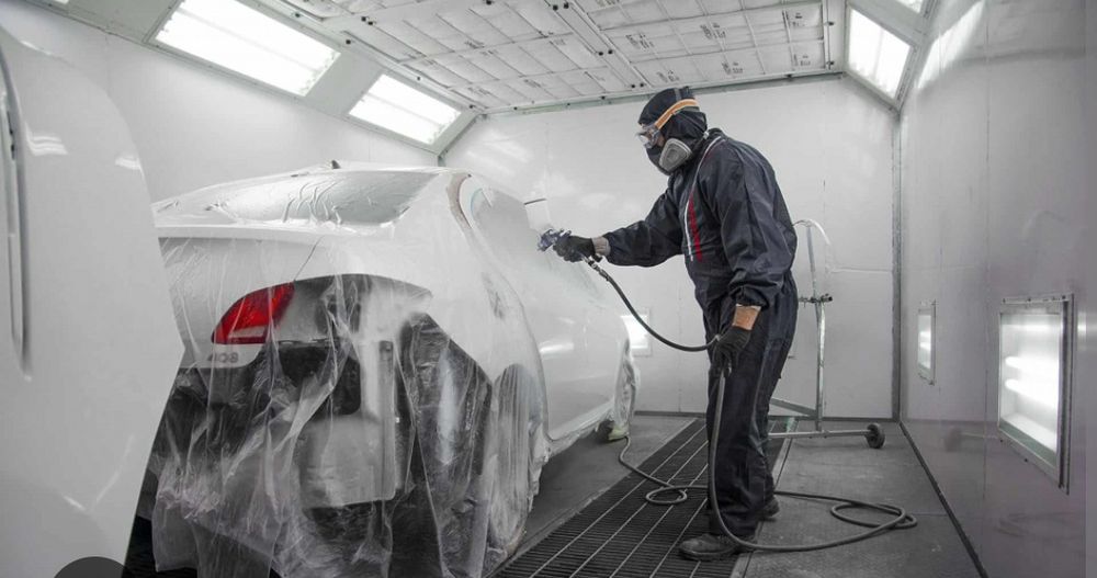 Покраска авто сложные костоправные работы полировка