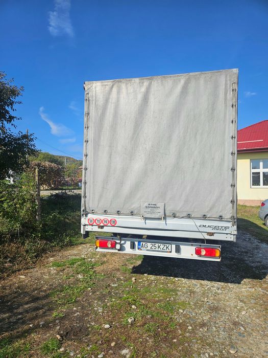 Fiat ducato 2.3 180 cai ,prelata 10 europaleti