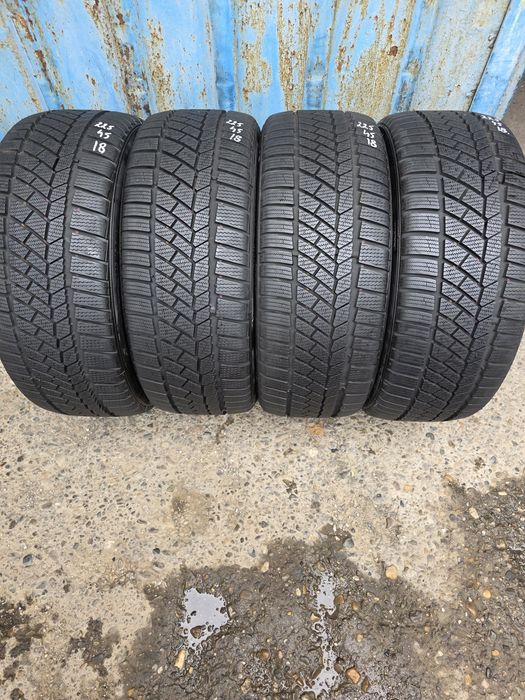 Anvelope Iarnă 225.45.18 CONTINENTAL Runflet Profil CA NOI Peste 8,5mm