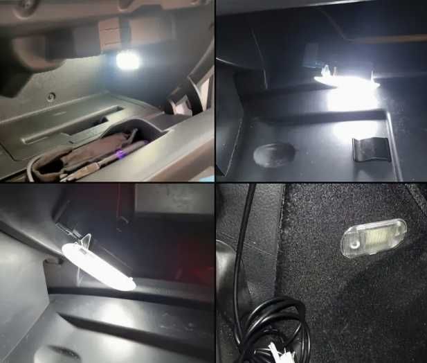 LED плафон за жабка за VW Golf 4, Bora, Touran, Touareg | Skoda