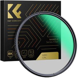 K&F Concept Nano-X CPL висококачествен поляризационен Slim CPL филтър
