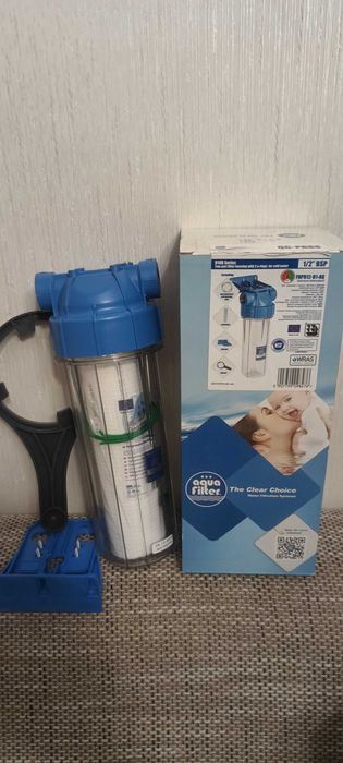 Filtru apa sedimente bucatarie apa rece nou la cutie racord 1/2